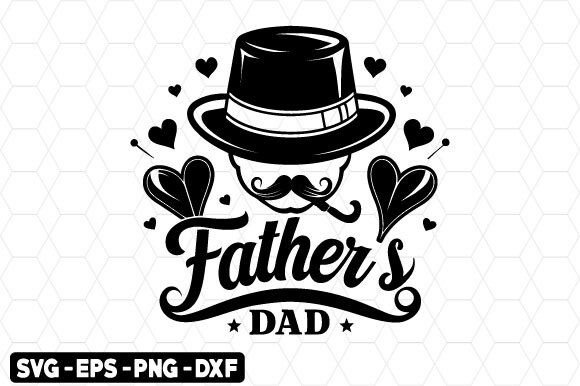 Happy Father's Day SVG for Crafts and Graphics