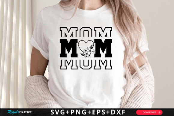 Mom Svg Design Soccer Graphics for Crafts