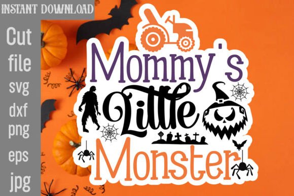 Mommy's Little Monster SVG Cut File Review