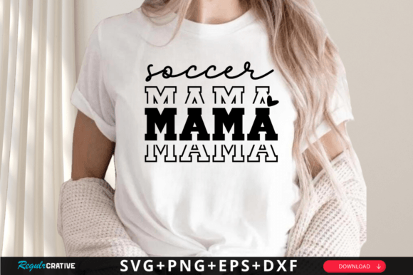 Soccer Mama Svg Design