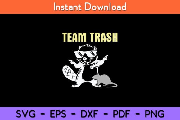 Team Trash Opossum Raccoon Rat Funny