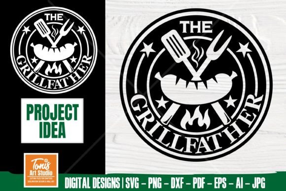 The Grillfather SVG for Bold Brand Graphics